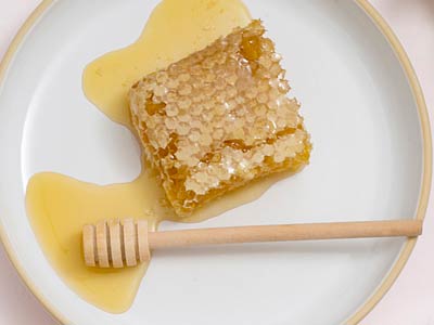 Honig Rückenbehandlung